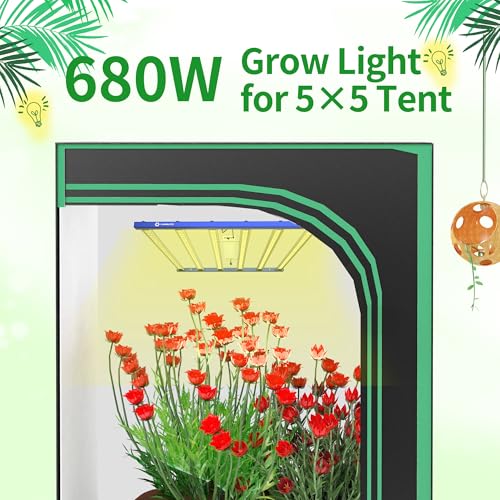 FARMLITE 680W LED Grow Lights for Indoor Plants Full Spectrum Growing Bar - size: BL-680watts