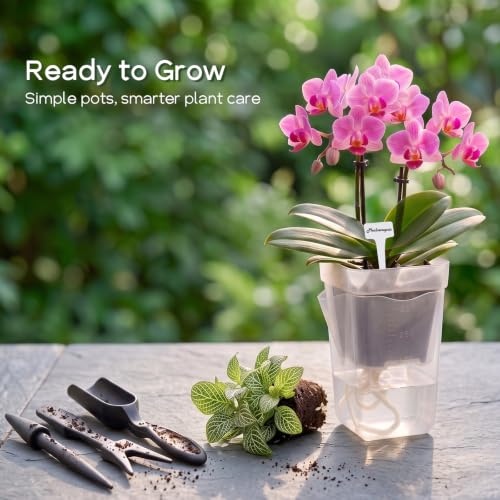 16 Pack Upgrade 2" Small Self Watering Pots for Indoor Plants - size: 2'' Upgrade