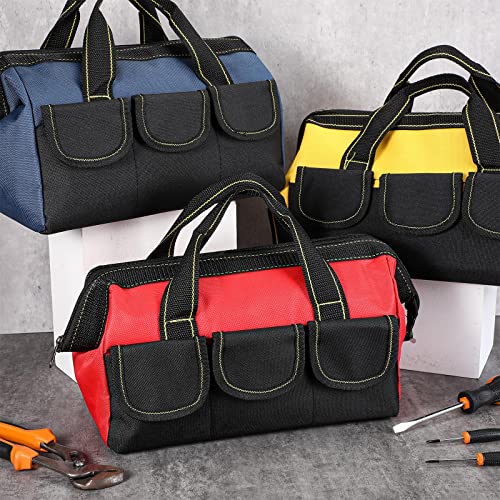 Sanwuta 3 Pack 13 Inch Tool Bags, Classic, Blue - color: Blue, size: 13 Inch, style: Classic
