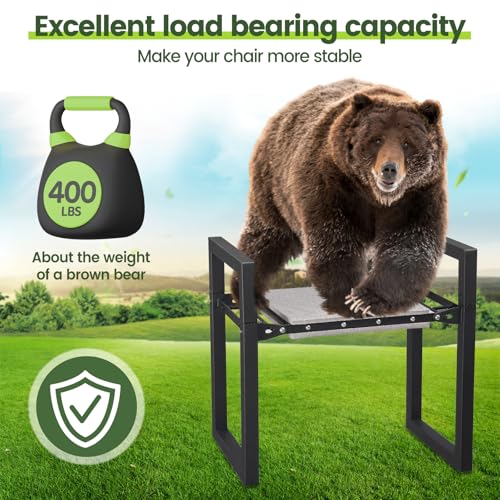 Garden Stool and Kneeler,Heavy Duty 19 inch Foldable Upgraded Wider Gardening Seat Portable Garden Chair Gardening Gifts for Wonman Grandma Parents Plant Lovers Garden Tools