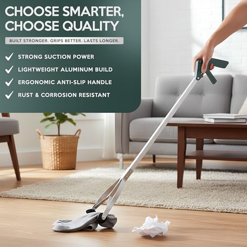 32" Grabber Reacher Tool for Seniors & Elderly โ Heavy Duty Pickup