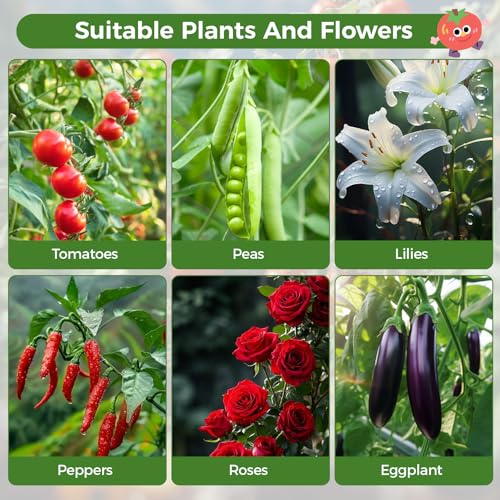 4 Pack Extra Wide Tomato Cages for Garden Up to 47.2'',Tall Metal Plant Supports for Raised Garden Bed, Foldable & Sturdy Steel Stake Cages for Tomato, Eggplant,Pepper, Pea (4 Pack) - size: 4 Pack