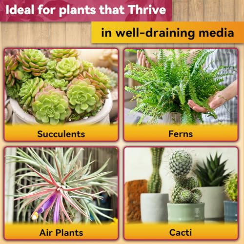 Riare 1QT Orchid Potting Mix for Repotting, Pre-Mixed & Ready-to-Use - size: 1 Quart