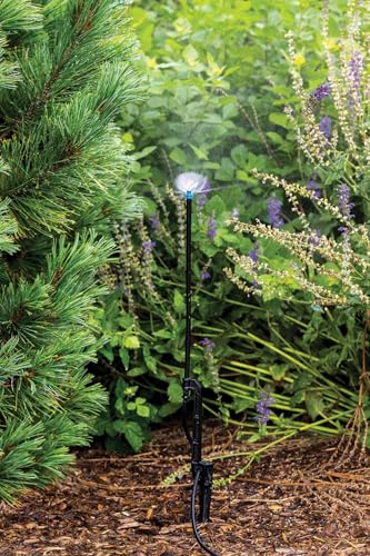 Rain Bird MSFHSTKX Drip Stake, Half Circle - size: Half-Circle 180° Pattern, style: Close Coverage Fan Spray