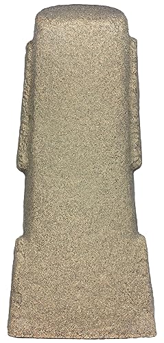 EMSCO Group Easter Island Head Statue – Natural Sandstone Appearance – Made of Resin – Lightweight – 28” Height - color: Sandstone, style: Easter Island