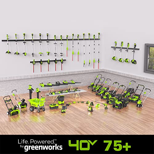 Greenworks 40V 10 in Pole Saw, Hedge Trimmer Kit, Tool Only - size: Brushless Combo Kit (2.5Ah)
