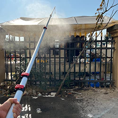 M MINGLE 20 FT Telescoping Pressure Washer Wand, 4000 PSI - size: 20 FT