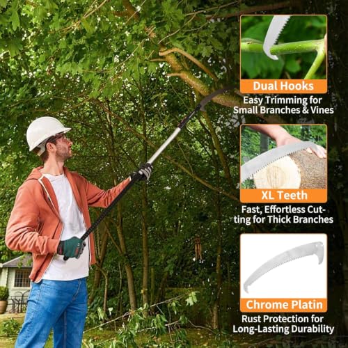 390mm SK5 Pole Saw Blade Compatible with Silky Hayauchi & Notch Sentei