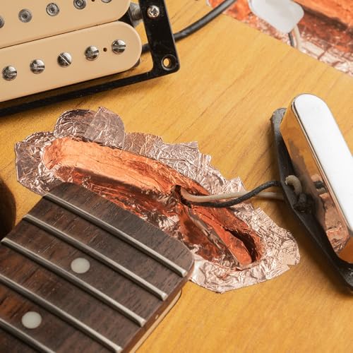 PATIKIL Copper Foil Tape 1 Inch x 33 Feet 0.05mm Thick Double Sided Conductive Adhesive EMI Shielding for Electronics, Circuits, Grounding - size: 1 Inch x 33 Feet