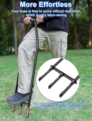 Lawn Aerator Tool, Core Aerator Lawn Tool with Alloy Steel Material, Sturdy Grass Aerator for Lawn Health Soil Yard Aerator