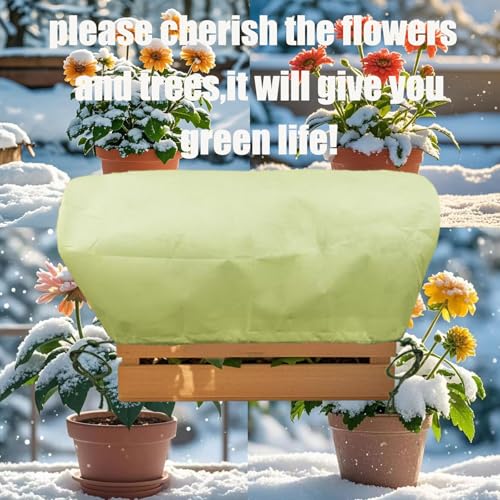 EJW Plant Covers, Freeze Protection for Plants,3 Pack 23.8"*11.8"*11.8" Frost Cloth for Plants,Plant Protectors for Winter,Frost Blankets for Plants, Used for Flower pots, Flower Boxes, Small Plants - size: 3PCS-23.8*11.8*11.8(inch)
