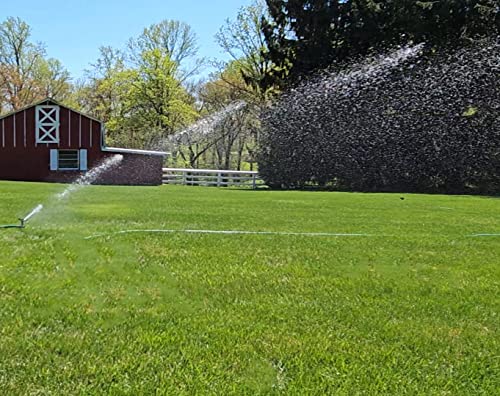 Pulsating Impact Yard Sprinkler, 80 to 5800 Squre feet Adjustable Coverage, Pack of (1), Perfect for Lawn,Garden and Yard by Apt