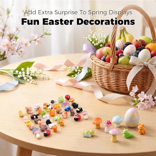 Zerobe Miniature Resin Animal Sets: Tiny Collectible Figurine Bulk Pack (senlin) - color: Senlin