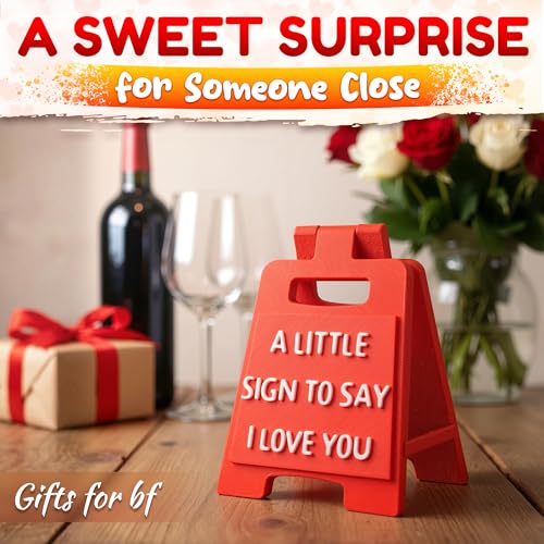 A Little Sign to Say I Love You, 3D Design, Card & Envelope Included - color: Mini Love Sign