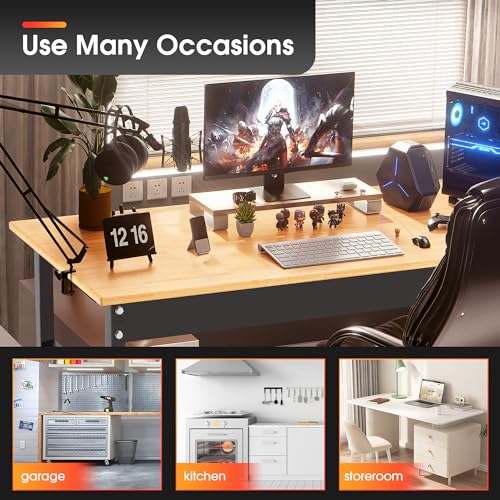 Antifir 48 * 20'' Adjustable Workbench, Heavy Duty Workstation - size: Rubber Pad|48"