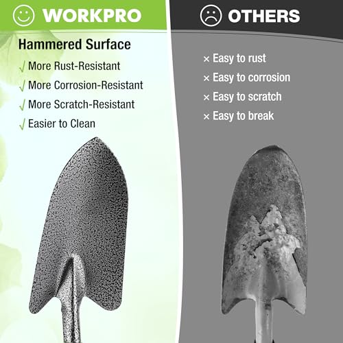WORKPRO 6-Piece Garden Tool Set - color: Green