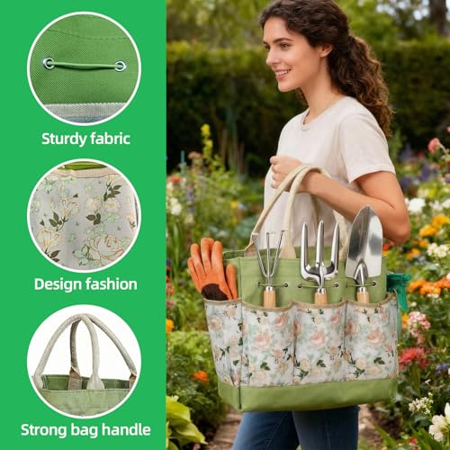 10Pack Gardening Tools for Backyard Lawn Planting & Weeding