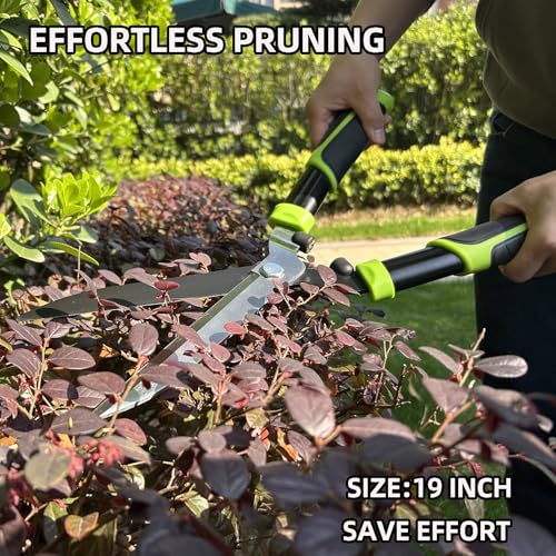 YRTSH Hedge Clippers, Garden Hedge Shears for Trimming Border Hedges Shrubs