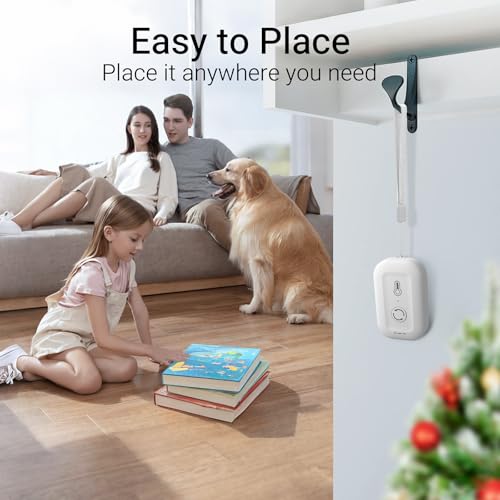 WiFi Thermometer Hygrometer Smart Sensor, App Alert Remote Monitor, 2Pack