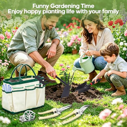 Gardening Tools, 10PCS Garden Hand Tools for Gardening