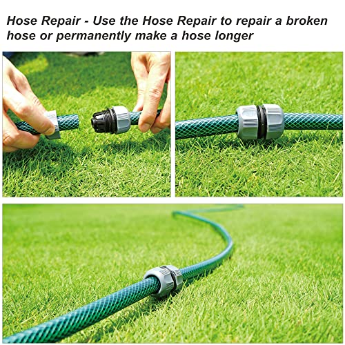 Eden 98063 Multi-Adjustable Flex Design Above Ground Irrigation Garden Sprinkler System,Sprinkler & Hose,DIY Plant Watering Set,(Pack of 4) - size: Up to 1,638 sq. ft. (Pack of 4)