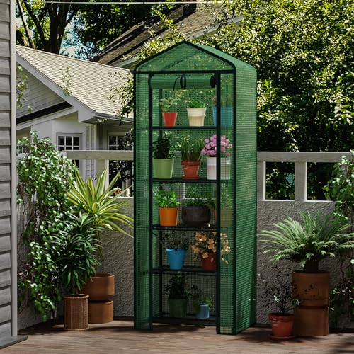 5-Tier Mini Greenhouse for Indoor Outdoor - style: 5-Tier