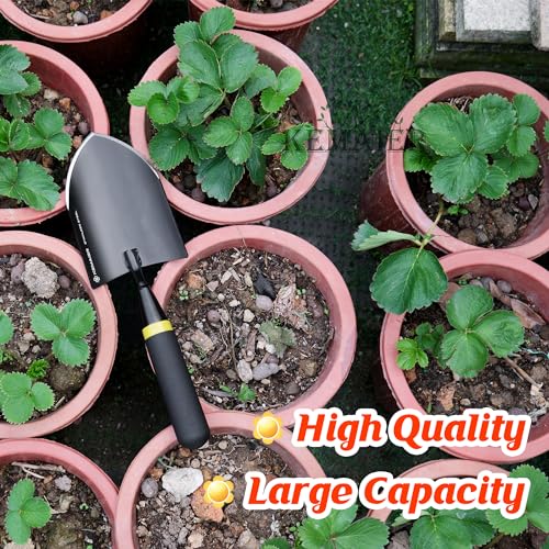 Kemaier Heavy Duty Stainless Steel Garden Trowel Shovel Tools - style: Large Trowel