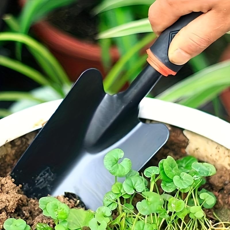 Flower Planting Shovel Pointed Blade Ergonomic Handle for Vegetable Planting, Weeding, Transplanting and Loosening Soil, A1