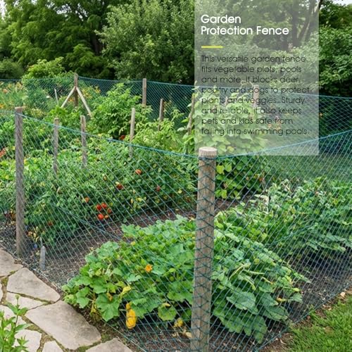 RIFNY Bird Netting for Garden Protection, Anti Bird Mesh Garden Netting - size: 13 x 16.5 FT - 5/8 inch Mesh