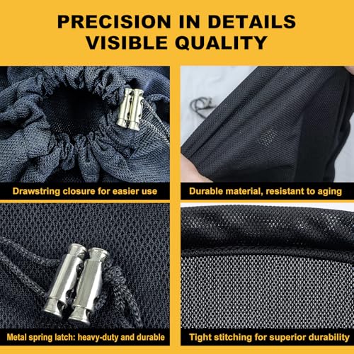 Wood Chipper Bag Collection for Craftsman Electric Shredder Mulcher, Universal 24x48 Leaf Mulcher Collection Bag Fits Most Brand - size: 1-PACK
