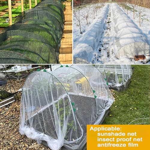 Garden Hoops for Raised Beds - Rust-Free Fiberglass Garden Hoops Support