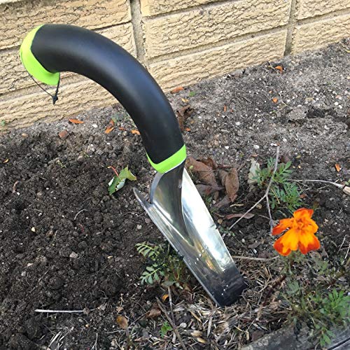 Radius Garden 101 Ergonomic Aluminum Hand Transplanter, Original Green - size: One Size, style: Transplanter
