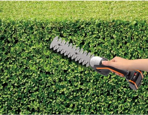 WORX Cordless Grass Shear & Shrub Trimmer, 20V 4" + 8" Bush Trimmer, WG801 - style: 8" 20V Shrubber Trimmer w/(1)2.0Ah Battery