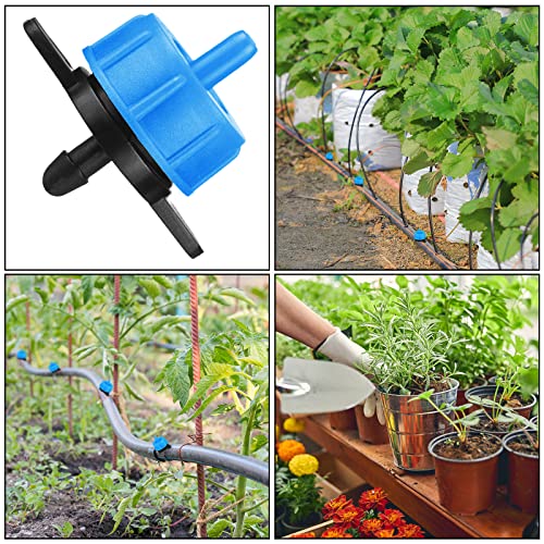 Didaey 50 Pcs 1/2 GPH Pressure Compensating Drip Emitters for Garden - style: 1/2 GPH
