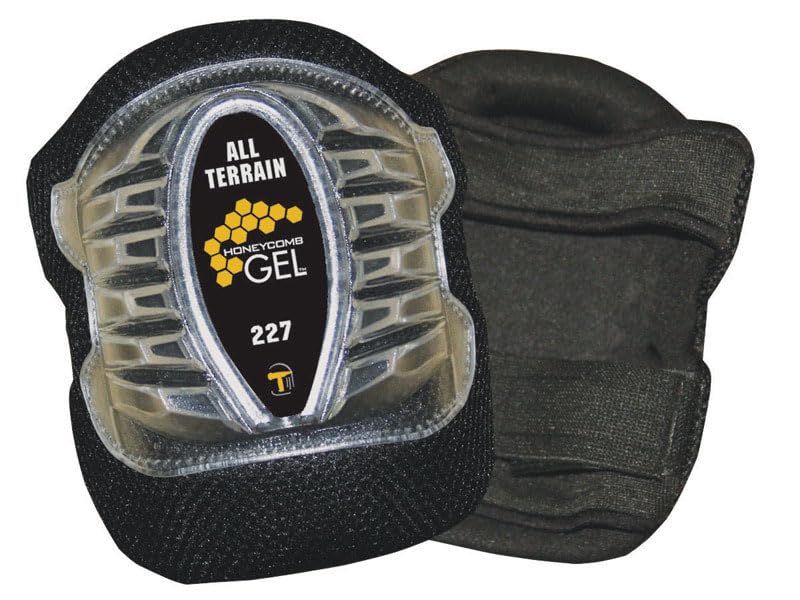 Tommyco GELite 6 in. L x 4.5 in. W Gel Knee Pads Black Breathable