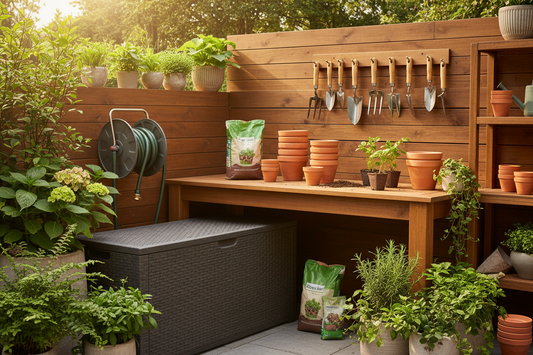 Garden Storage Ideas: How to Keep Tools, Hoses, and Supplies Organized