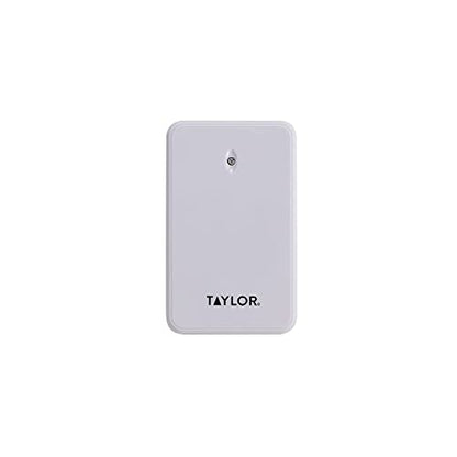 Taylor in/Out Wireless Thermometer with Remote Sensor and Clock
