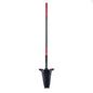 Root Slayer RS225 Long Handle Garden Shovel, Fiberglass Shaft, Black - color: Black, size: XL
