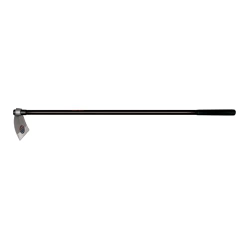 Truper Lane Hoe No. 1, 54-Inch Fiberglass Handle, 7 1/2-Inch x 7 1/2-Inch Forged Head, 1.8 lb Head Weight, Agricultural & Garden Soil Preparation Tool (Model 10615)