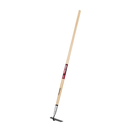 Truper TruPro 7-Inch Forged Onion Hoe, 54-Inch Premium North American Ash Wood Handle, Heavy-Duty Professional Garden and Agricultural Cultivating Tool (Model 33571 / ATO-X) - size: 51-Inch, style: Tru Pro - Forged Onion Hoe w/7-Inch Head