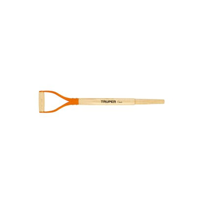 Truper Replacement Handle for Classic Shovel with Y Grip, 28-Inch Wood Handle, Anti-Rotation Fixing System (Model MG-PY / 15900)