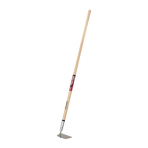 Truper Tru Pro Forged Garden Hoe, 60-Inch Premium White Ash Handle, 6-Inch Heavy-Duty Forged Steel Head, Industrial-Grade Cultivating and Weeding Tool (Model 30018 / ATJ-X)