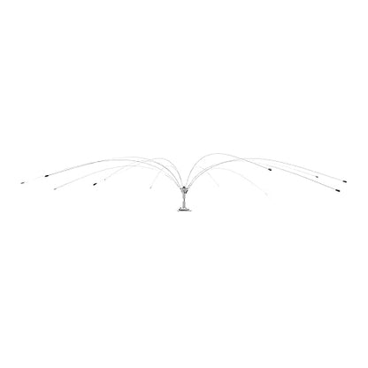 Bird B Gone Bird Spider 360, 8ft, Bird Deterrent for Boats, Docks & Roofs - size: 8 Foot