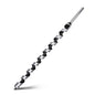 0.98 x 23.6 Auger Drill Bit for Wood,25x600mm Hex Shank Ship Auger Bit - size: 0.98 in x 23.6 in