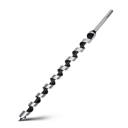 1-1/8 x 23.6 Auger Drill Bit for Wood,28x600mm Hex Shank Ship Auger Bit - size: 1-1/8 in x 23.6 in