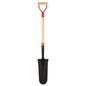 Nohovu Spade Shovel for Digging, Heavy Duty Shovel with D-Handle, Trench Shovel for Gardening, 45 Inches