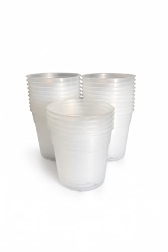 4.5 inch Super Clear Plastic Nursery pots Plant Seedling Starter containers (10)