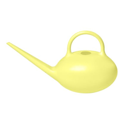 ZXJ Small Plastic Watering Can - 1/4 Gallon - for Home Plant Garden - Yellow - color: Yellow