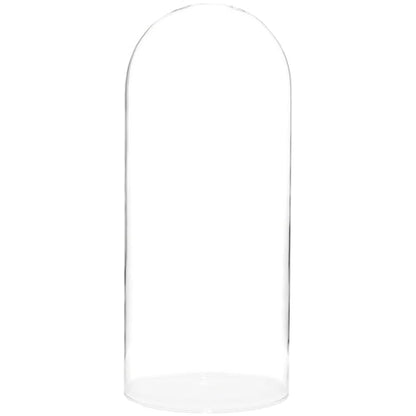 Plymor 5.5" x 13" Glass Display Dome Cloche (no Base) - color: No Base