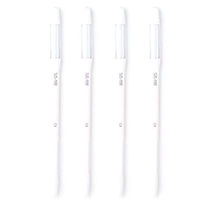 IPPINKA Sustee Aquameter, Set of 4, Plant Soil Moisture Sensor, (White, Medium)